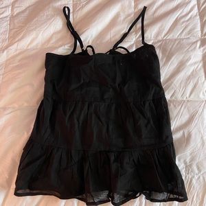 NWOT black Lulu’s blouse